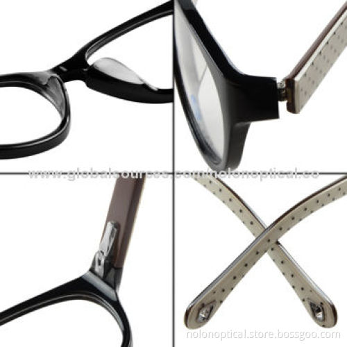 Cheap protective acetate optical frames with customized logo accepted